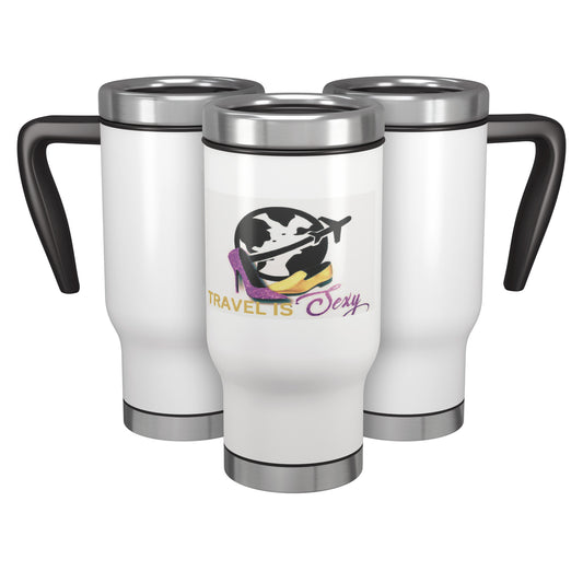 Travel Is Sexy Signature Travel Mug
