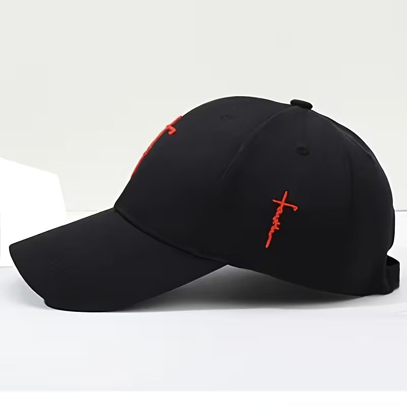 3D Faith Embroidered Baseball Caps Various Colors
