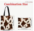 Cow Print Cowboy Hat Set