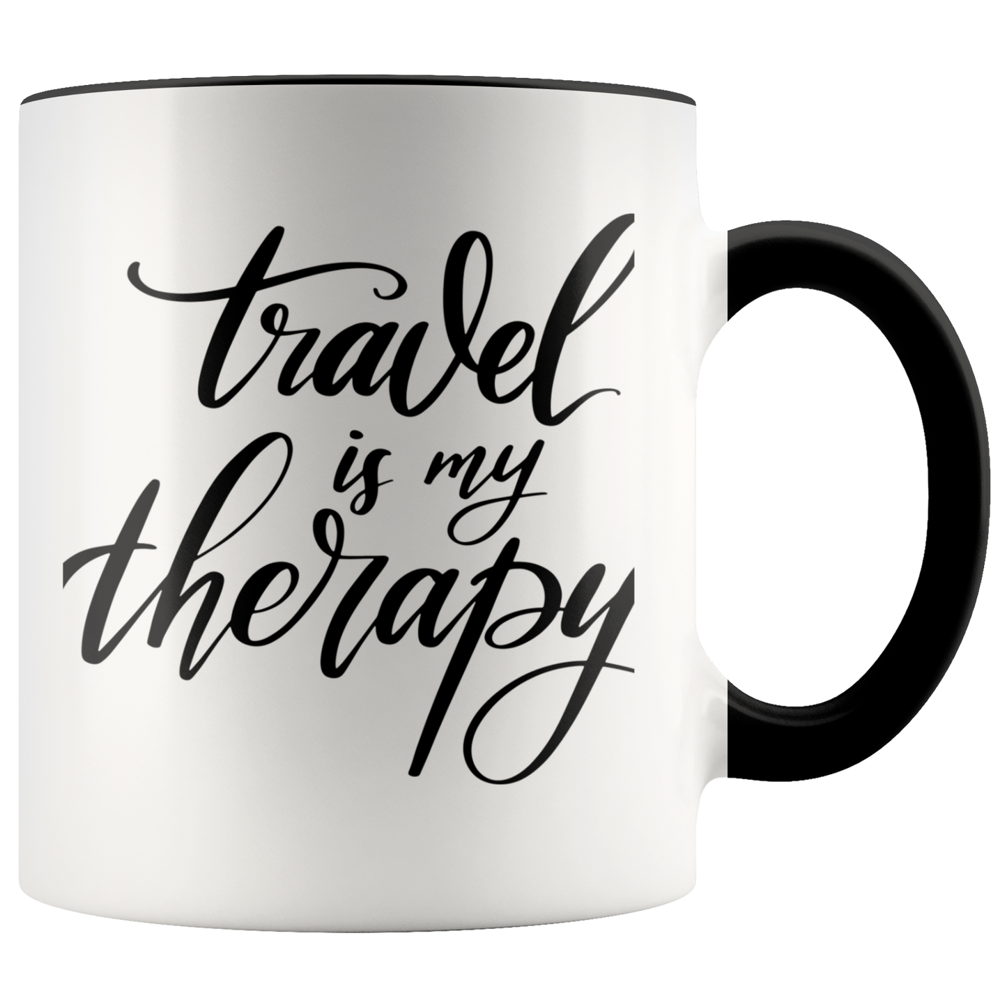 Travel is my Therapy Mug